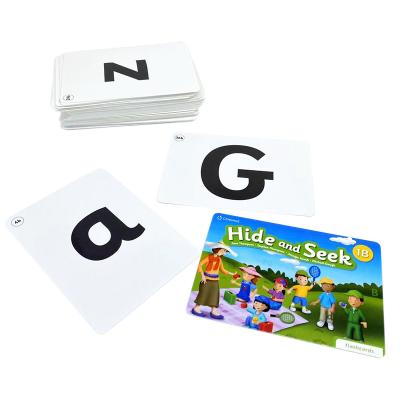 China Entertaiment Game Cards Personalized Memory Training Early Educational Preschool Flash Cards Learning Cards for sale