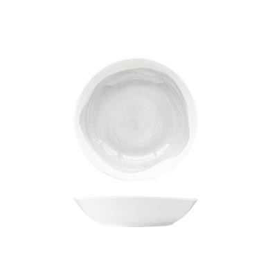 China Sustainable Dinner Dish Dinnerware Soup Dish Simple Style Ceramic Household Products for sale