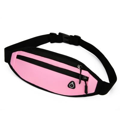 China 2022 Polyester Cheap Custom Waterproof Light Weight Water Proof Outdoor Cycling Belt Sports Running Pussy Pack for sale