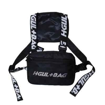 China Hip-hop unisex multifunctional travel freestyle streetwear wholesales outdoor trunk installation bag for men for sale