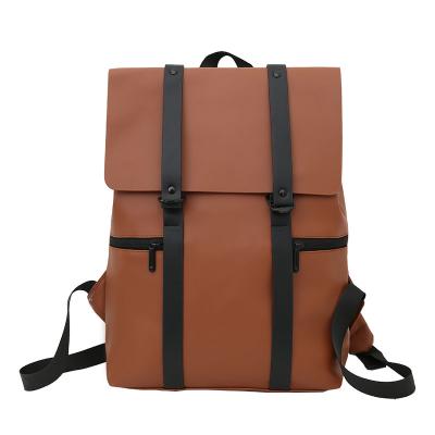 China Fashion Selling Designers Top Custom Logo Large Large PU Leather Travel Backpacks Bag Women Men Fashion Stylish Backpack For Men for sale