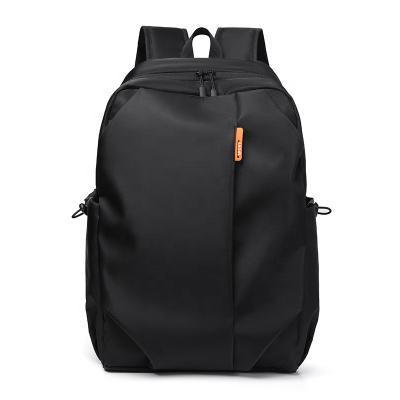 China 1pc fashion black moq fashion laptop bags nylon outdoor custom backpack men bags college boy college students teenagers school backpack travel for sale