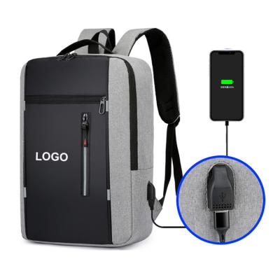 China With USB logo wholesale cheap multifunctional anti-theft smart luxury custom custom backpack with USB port for sale