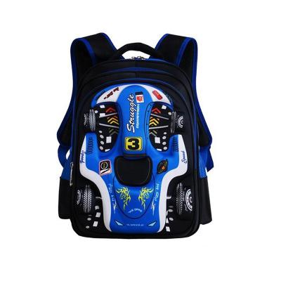 China Factory Price Waterproof Fashionable Car Shaped 3D Boys Shoulder Bag Package Students Elementary School Bags Kids Backpack Children for sale