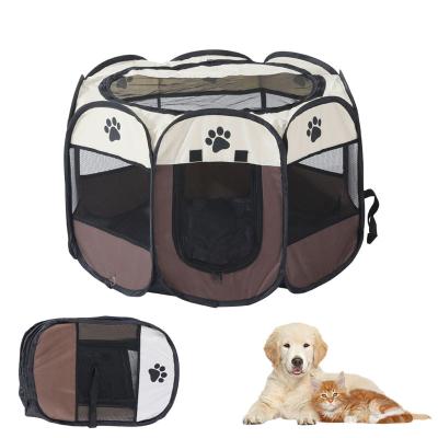 China Hot Selling Pet Dog Cats Custom Camping Travel Foldable Breathable Portable Outdoor Tent for sale