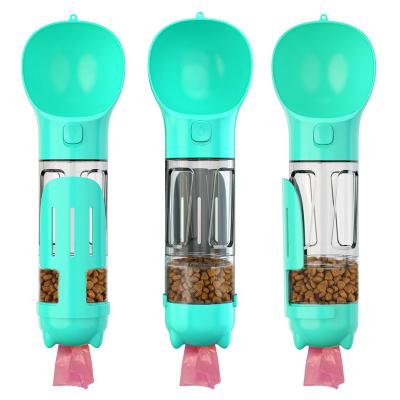 China Viable wholesale designer multifunctional transparent outdoor travel manufacturers pet food drink driver dog plastic water bottle for sale