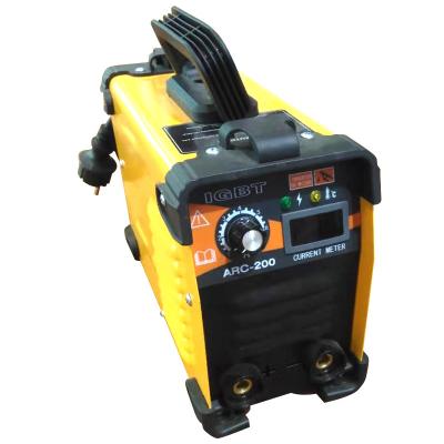 China Anti-stick Muttahida Majlis-e-Amal 160 200 250 Welding Machine Edge IGBT Inverter Welder Single Stick Arc Welder for sale