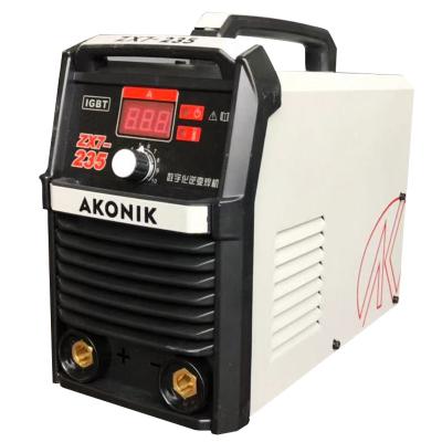 China Building Material Stores MMA-235 220V IGBT Inverter Muttahida Majlis-e-Amal Welding Machine Manual Popular Portable Welding Machine for sale