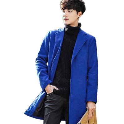 China Wholesale Waterproof Mens Solid Color Ditch Coat Winter Fashion Coats Cheap Overcoat Coat for sale