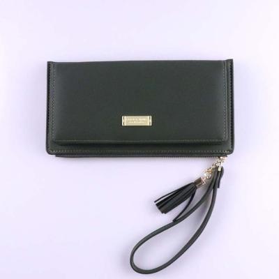 China Good quality waterproof multiple card slots and zipper the new fashion bags ladies wallets women wallet for sale