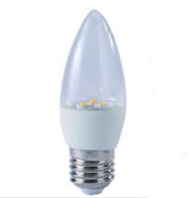 China SMD 5630 High Lumen Ceramic LED Candle Bulb Replacement , AC86-265V 50-60Hz for sale