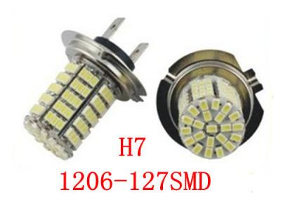 China SMD3528 H7 1206 LED Auto License Plate Bulb Replacement 5W DC 12/24V for sale