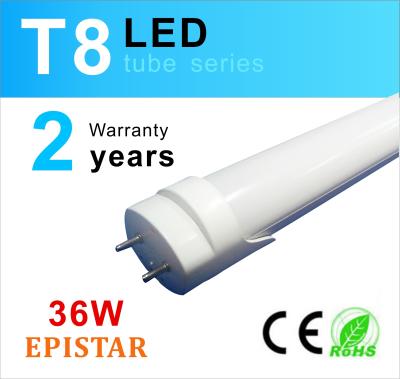 China Top Quality 2400mm 36W T8 LED Aluminum&PC Tube For Workshop And Shopping Mall for sale