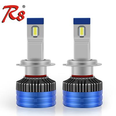 China R8 H4 H7 H1 H11 9005 9006 9012 Car F-3 LED Headlight Bulbs 45 Watt 6000 Lumens CANBUS EMC No Interference 6500K TT White Quattro Errors for sale