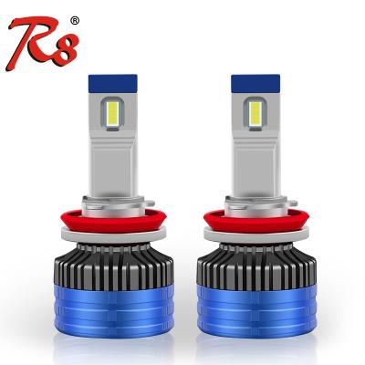 China R8 2pcs H4 H7 H1 H11 9005 9006 9012 Car LED Headlight Bulbs 45 Watt 6000 Lumen CANBUS EMC No Interference 6500K X5 White (E53) Errors for sale