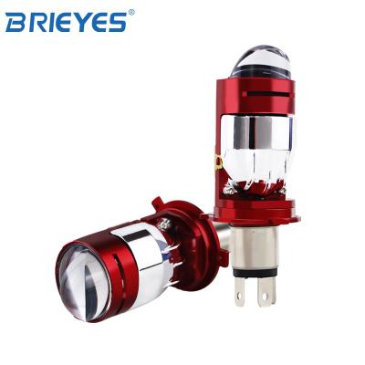 China A10K Dual Top Lens H4 P43T 9003 LED Headlight Bulb For Automotive Motorcycle High Power 40W 4000lm For Truck Bus 24V CL COUPE for sale