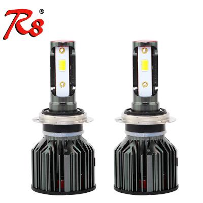 China Super Bright Tricolor Car Z8 LED Headlight Bulb H1 H3 H7 H8 H11 H4 9005 High Power 9006 9012 50W 6000K 3000k 4300k 5800LM IP68 X5 (E53) for sale