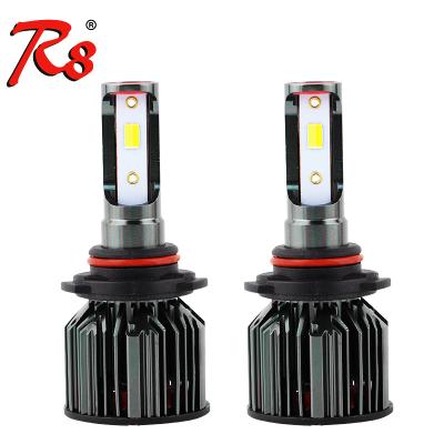 China Aluminum Housing Brieyes LED Headlight LED Auto All-weather Tri-color Fog Light 3000K Golden Yellow 4300K ​​50W Pure White 5800lm for sale