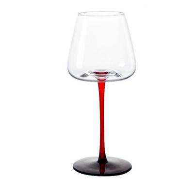 China CLASSIC Luxury Handcrafted High Quality Long Stem Perfect for Red Wine Goblet Wedding Stemware Drinking Glass Antique Glass Goblet for sale