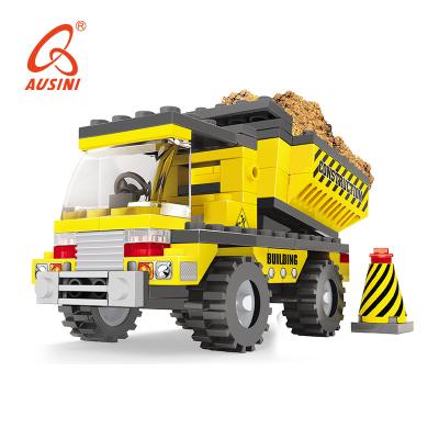 China Hot Selling Big Assembly Child Assembly Vehicle Large Moc Toy Children Educational Building Block Set Brick Building Eco-friendly Material for sale