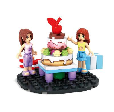 China Hot Selling Eco-Friendly AUSINI Toys Plastic Bricks Girls Toys Building Block Set For Children for sale