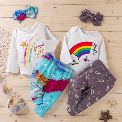 China Wholesale Anti-Shrink Cotton Baby Soft Stylish Clothes Sets Spring Autumn Winter Romper Set Baby Romper for sale