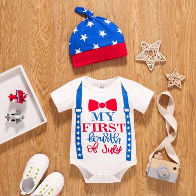 China Anti-Shrink Customize Baby Boy Clothes Newborn Infant Baby Outfit Sets Long Sleeve Tops Pants 3 Piece Clothes Set Toddler Clothes for sale