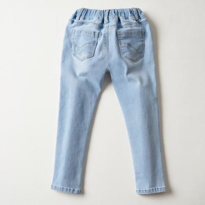 China High Quality Loose Jeans Pants Kids Overalls Size Korean Style Denim for sale