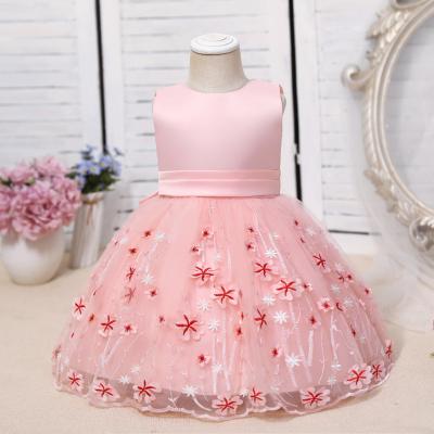 China Sleeveless Kids Girls Dress High Quality Fashion Princess Birthday Prom Dress Latest Summer Dress Design for sale