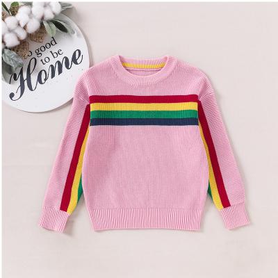 China Casual Anti-wrinkle Winter Sweater Girls Cotton Polyester Knitted Hooded Pullover Sweatshirts Hoodies for sale