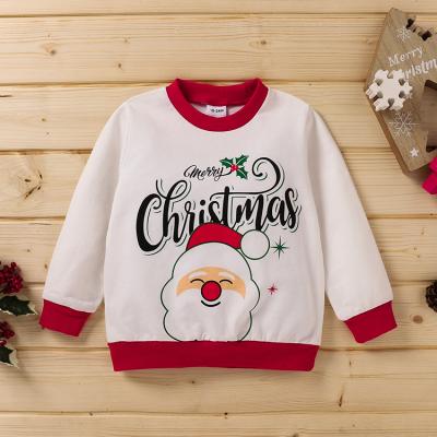 China Wholesale Anti Shrink Customize Christmas Hoodies For Kids Children Pullover Sweatshirt Autumn Sweater Boys T-Shirt Long for sale