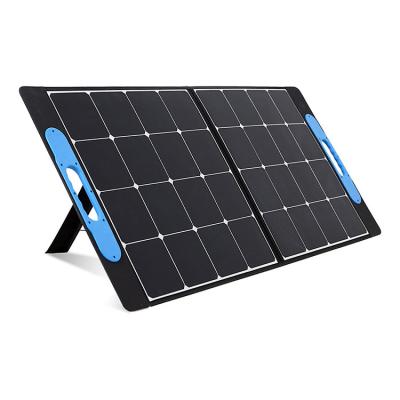 China Ericsity Outdoor Lightweight 2 Times Camping 60W 100w Portable Solar Panel For Home And Outdoor Use 210mmx210mm for sale