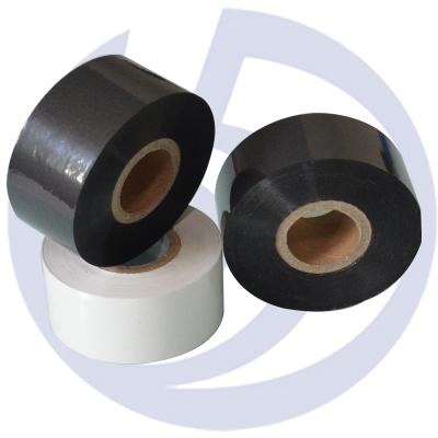 China Hot supplier black white red coding machine stamp ribbon HP30/DY8/HP241B/HP241 25mm 100M scf900 LC1 coding ribbon for sale