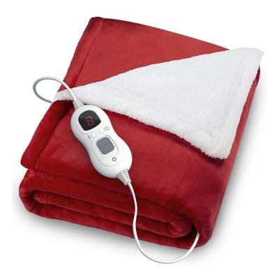 China Free Sample OEM/ODM 3 Washable Anti-Static Electric Heating Blankets Quick Heat Plug Heat Spray Electric Blanket for sale