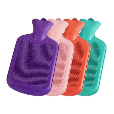 China Wholesale Logo Elastic Hot Water Bottles Breathable Custom Rubber Gift Comfort Hot Water Bottle Covers Bag Keep Warm for sale