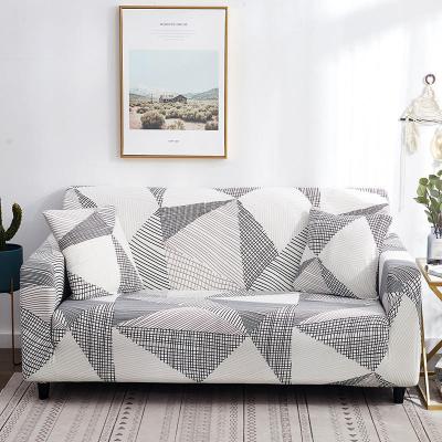 China Free Sample Non-slip and Breathable Decoration Protect Elastic Stretch Sofa Covers Armchair Cover Polyester Slipcover 1/2/3/4-seater for sale