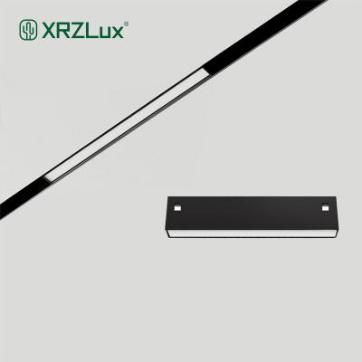 China Minimalist XrzLux Led Track Light 14W Magnetic Aluminum Anti-glare Spotlight DC24V Recessed LED Store Lights for sale