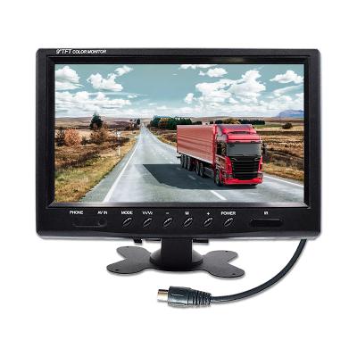 China Car Truck Bus Taxi Forklift 9 Inch HD Car Monitor Reversing Auto Reversing Monitor Switch Screen for sale