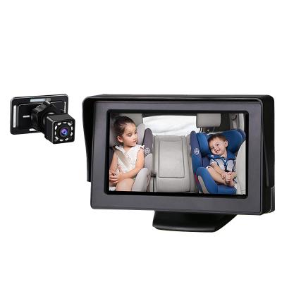 China Reversing Assist OEM 4.3 Inch Car Monitor HD Screen Display Car Rearview Monitor for sale