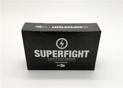 China Personalized Playing Cards Custom Superfight Cards Simple 3-10 Player for sale