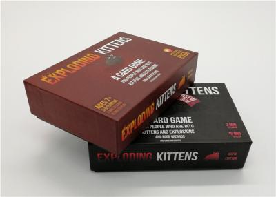 China Easy Level Exploding Kittens Party Pack , Exploding Kittens With Regular Cards for sale