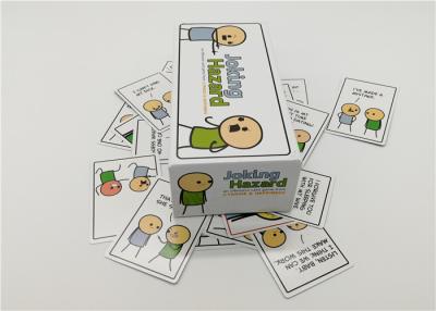 China Easy Style Joking Hazard Card Game For Family Friends 10.2*20.3*7.1cm for sale