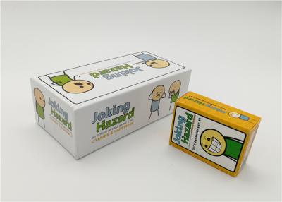 China Professional Adult Card Games , Different Card Game Joking Hazard 10.2*20.3*7.1cm for sale