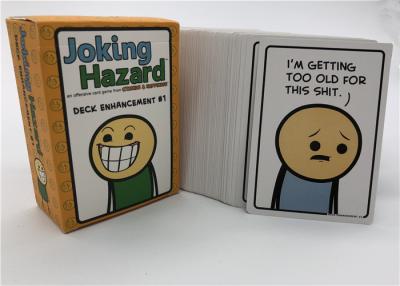 China Friends Family Joking Hazard Card Games For Grown Ups Fashion Design for sale