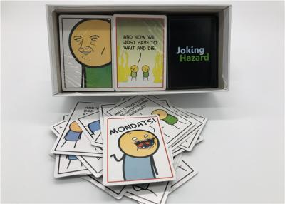 China 360pcs Joking Hazard Card Games For Large Groups Portable Laminated Type for sale