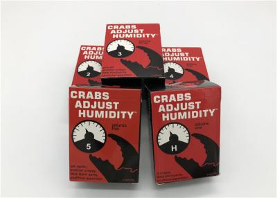 China Various Kinds Crabs Adjust Humidity Volume 6 , Adults Party Board Games for sale