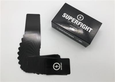 China Intellectual Taste Board Game Custom Superfight Cards For Home Entertainment for sale