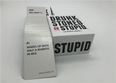 China Personalized Drunk Stoned Or Stupid Board Game Intellectual Development Style for sale