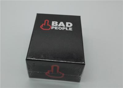 China BAD PEOPLE Fun Party Card Games For Adults , Fun Family Card Games for sale