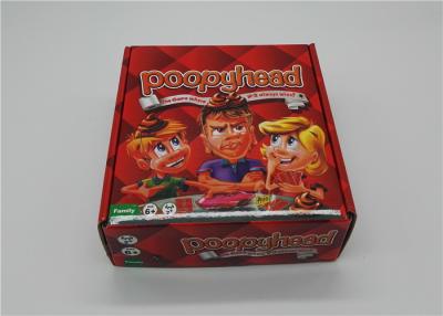 China POOPYHEAD Fun Group Card Games For Adults Paper Material 48pcs for sale